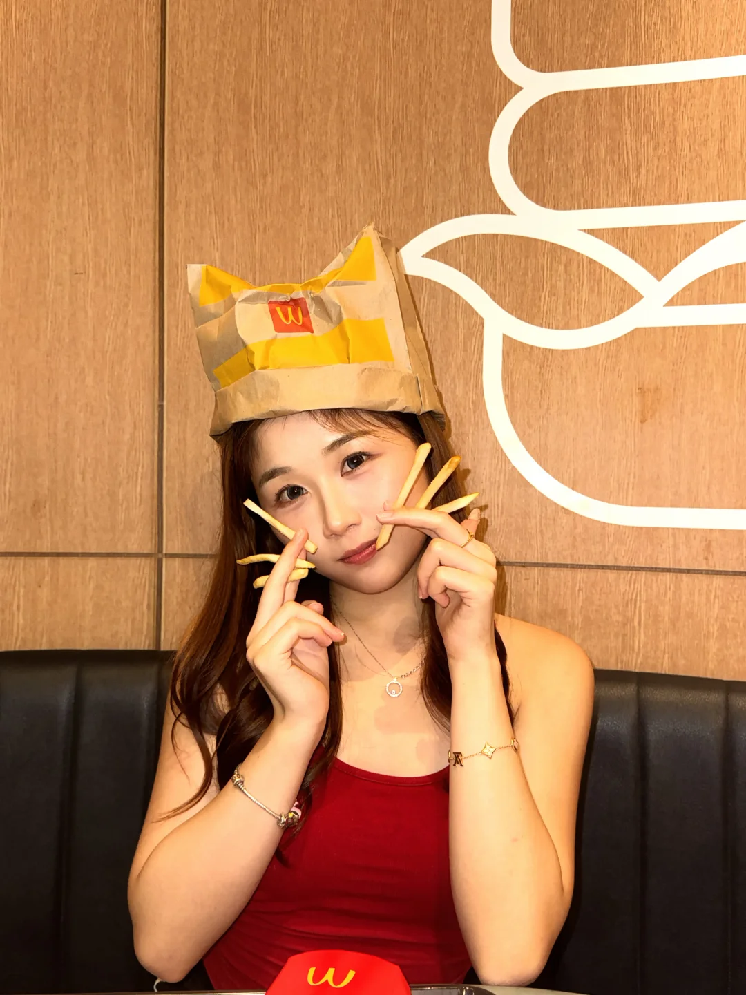 MCD拍照🍟..也是跟上了哈哈哈哈