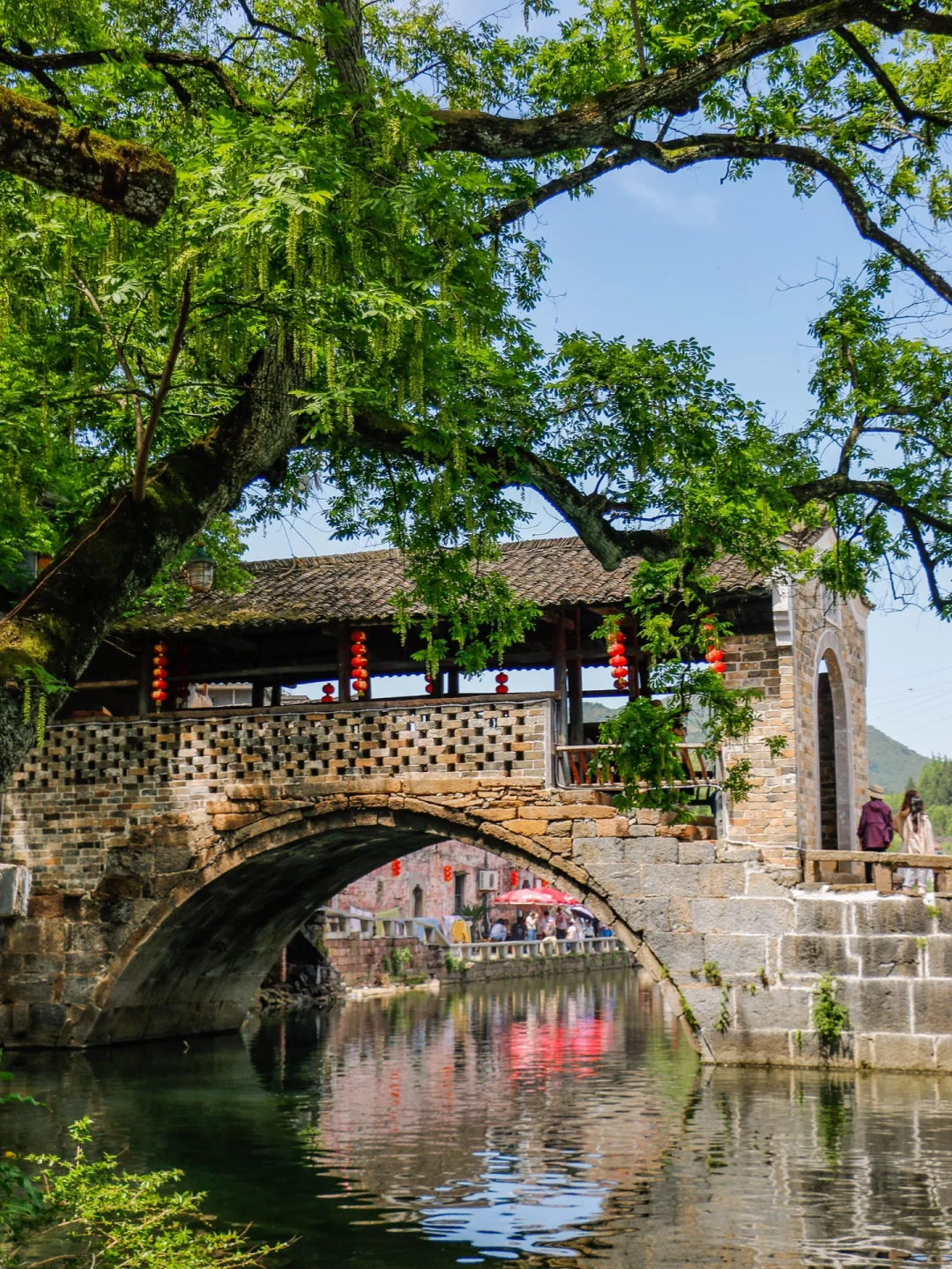 绝了❗️武汉周边似江南水乡的古村落被我找到