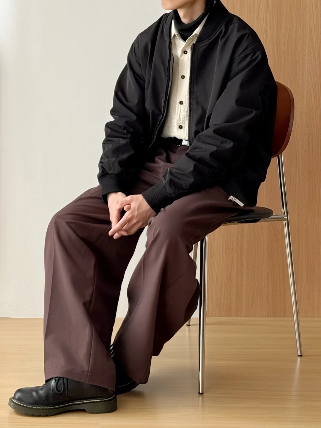 斯文复古Softcore｜黑棕色系过冬这一块