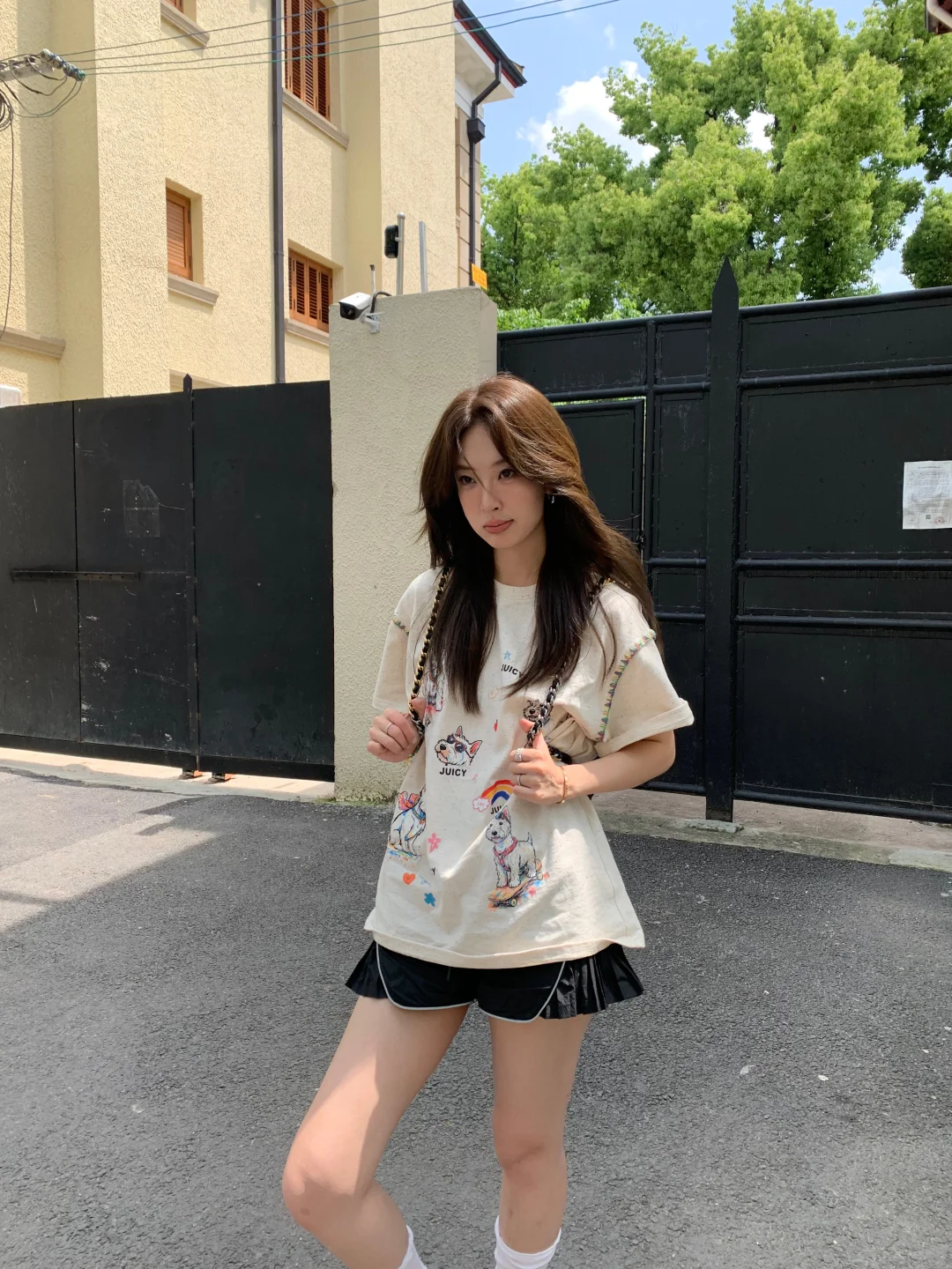 晴天 出来撒欢儿