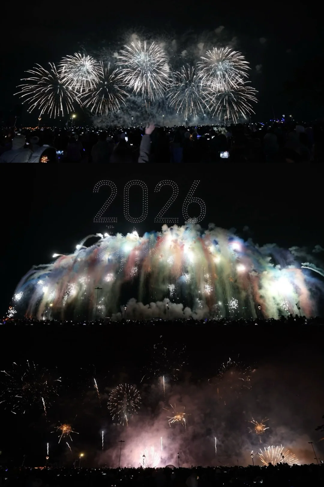 跨年那一场璀璨的烟火‼️🌈