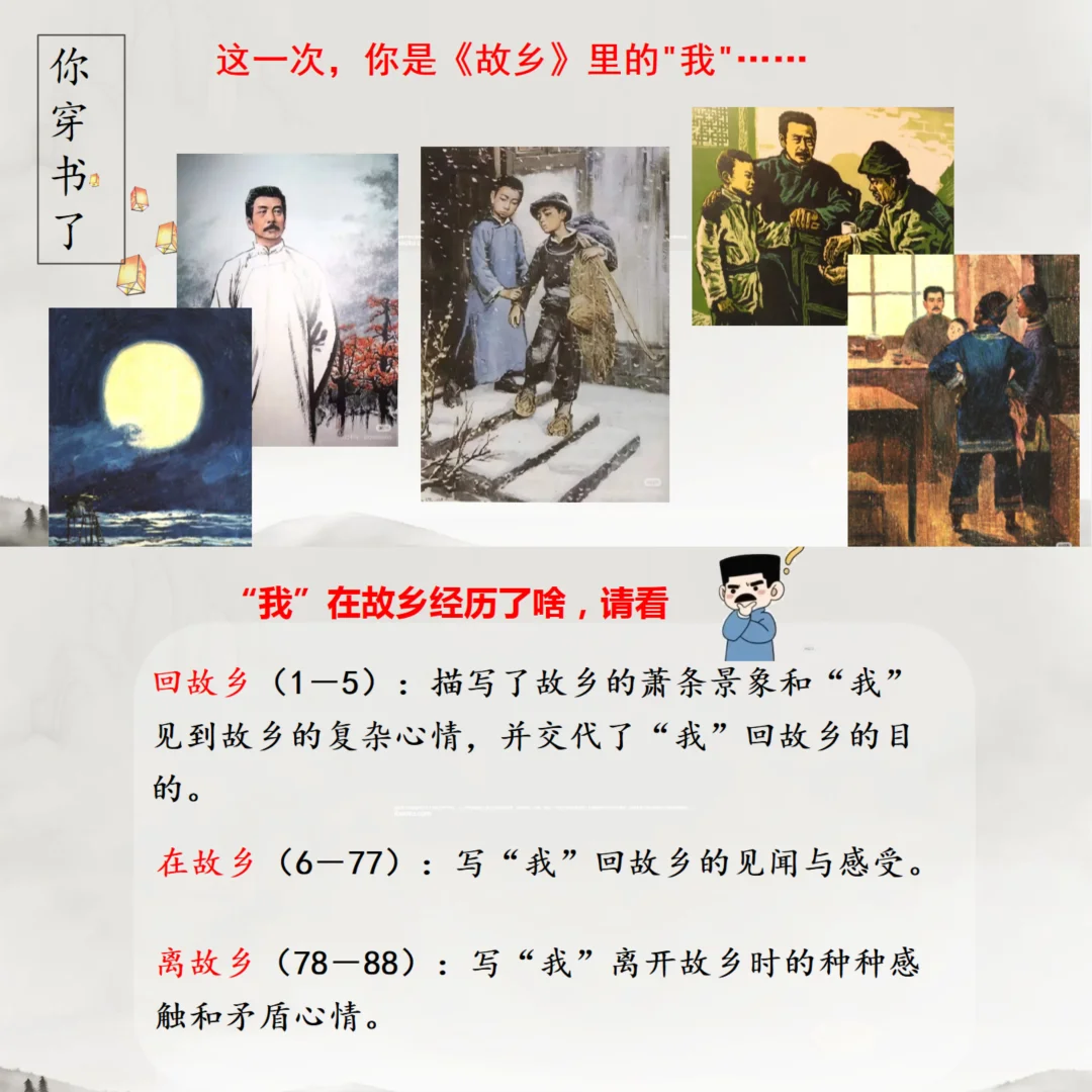 用网文的方式打开《故乡》……