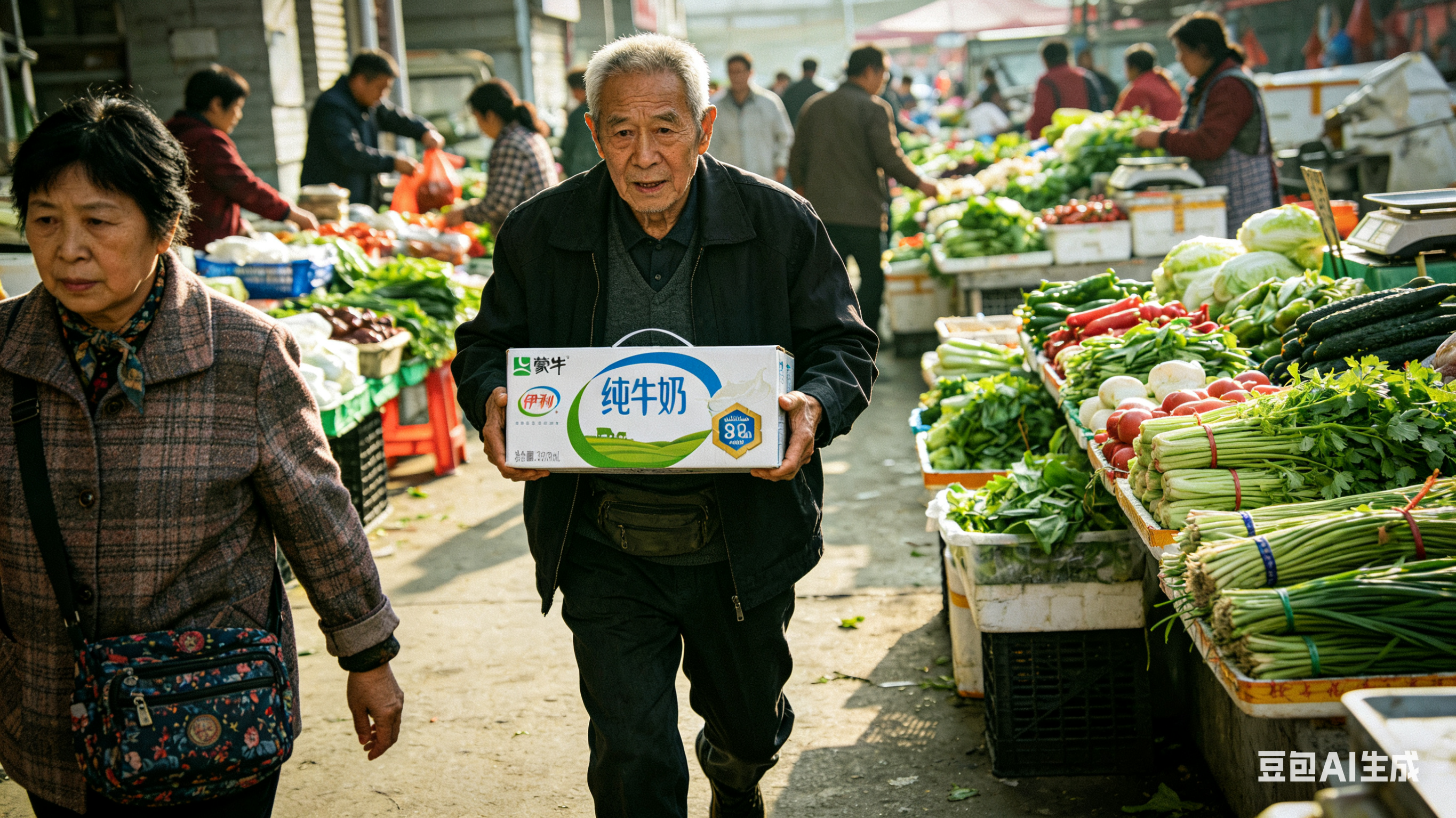 桂林菜市场见的一幕，戳得我鼻子发酸！   早上在楼下菜市场买菜，撞见一...