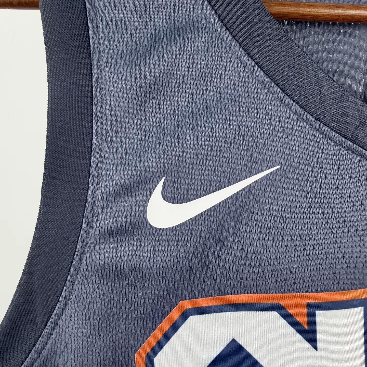 杰伦·威廉姆斯雷霆队2号26赛季城市版热压球衣