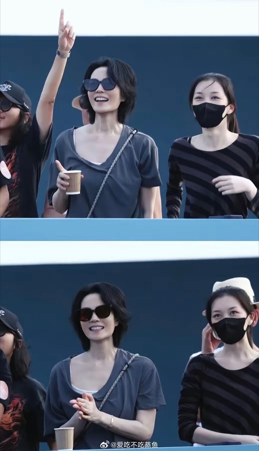 看到王菲带着李嫣去看窦靖童的音乐节，母女们的感情真好啊！ ​