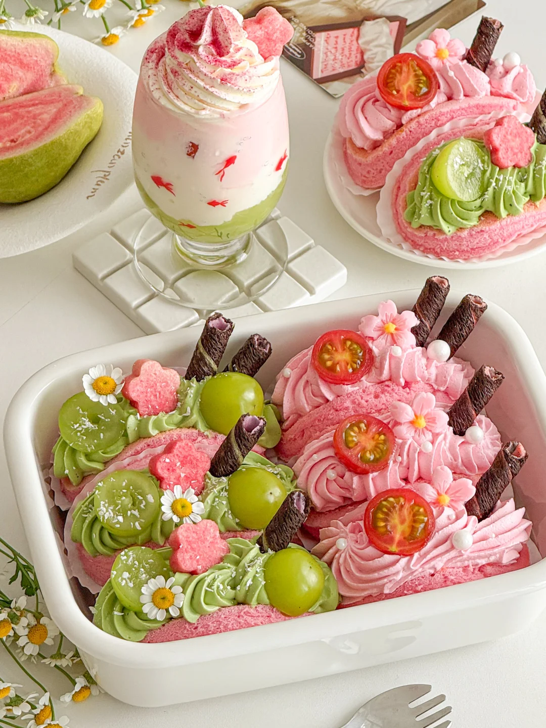 ꪆৎ吃一口春天的浪漫🌸奥利奥天使抱抱卷🍰🪄