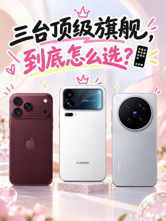 三台顶级旗舰，到底怎么选？📱