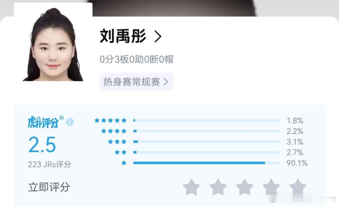 感觉以大宝贝刘禹彤目前的能力确实打不了国家队，身体优势只能在低端一些的...