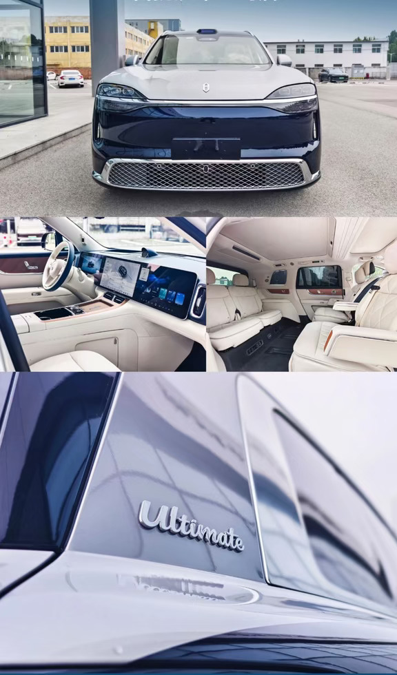 谁能拒绝加长版问界M9✨
M9 Ultimate领世加长版展车到店✅
内饰质感、后排空间直接升级
沉浸式座舱，商务家用都合适#问界M6 #问界M9 #智界V9 #尚界Z7