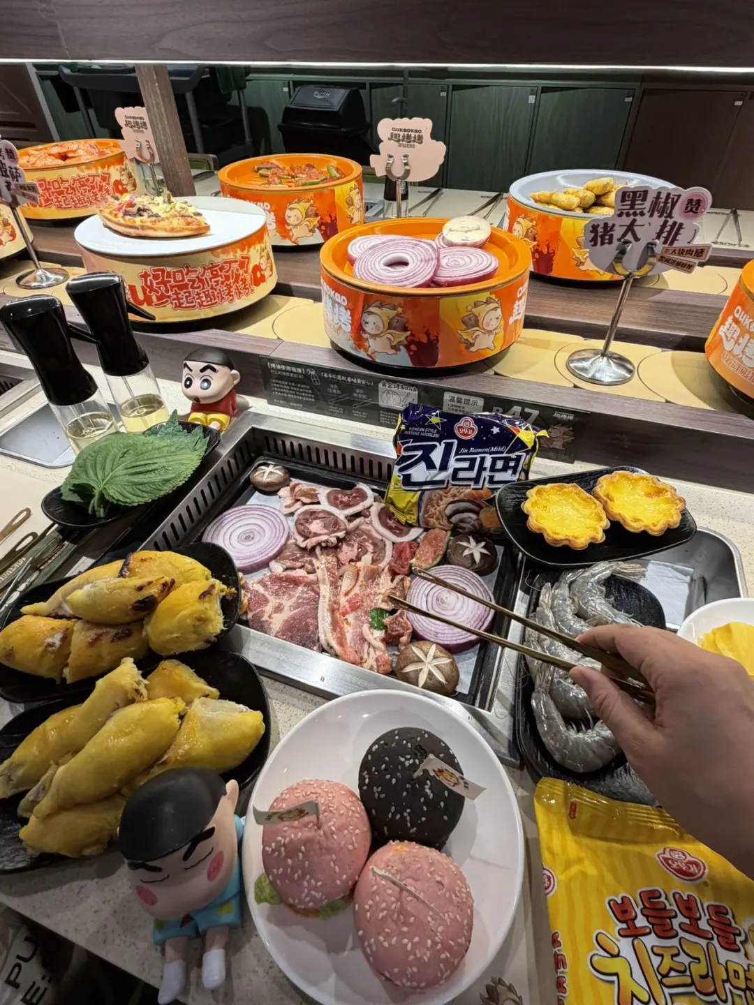 ✨懒人福音！西单不用起身的烤肉自助！