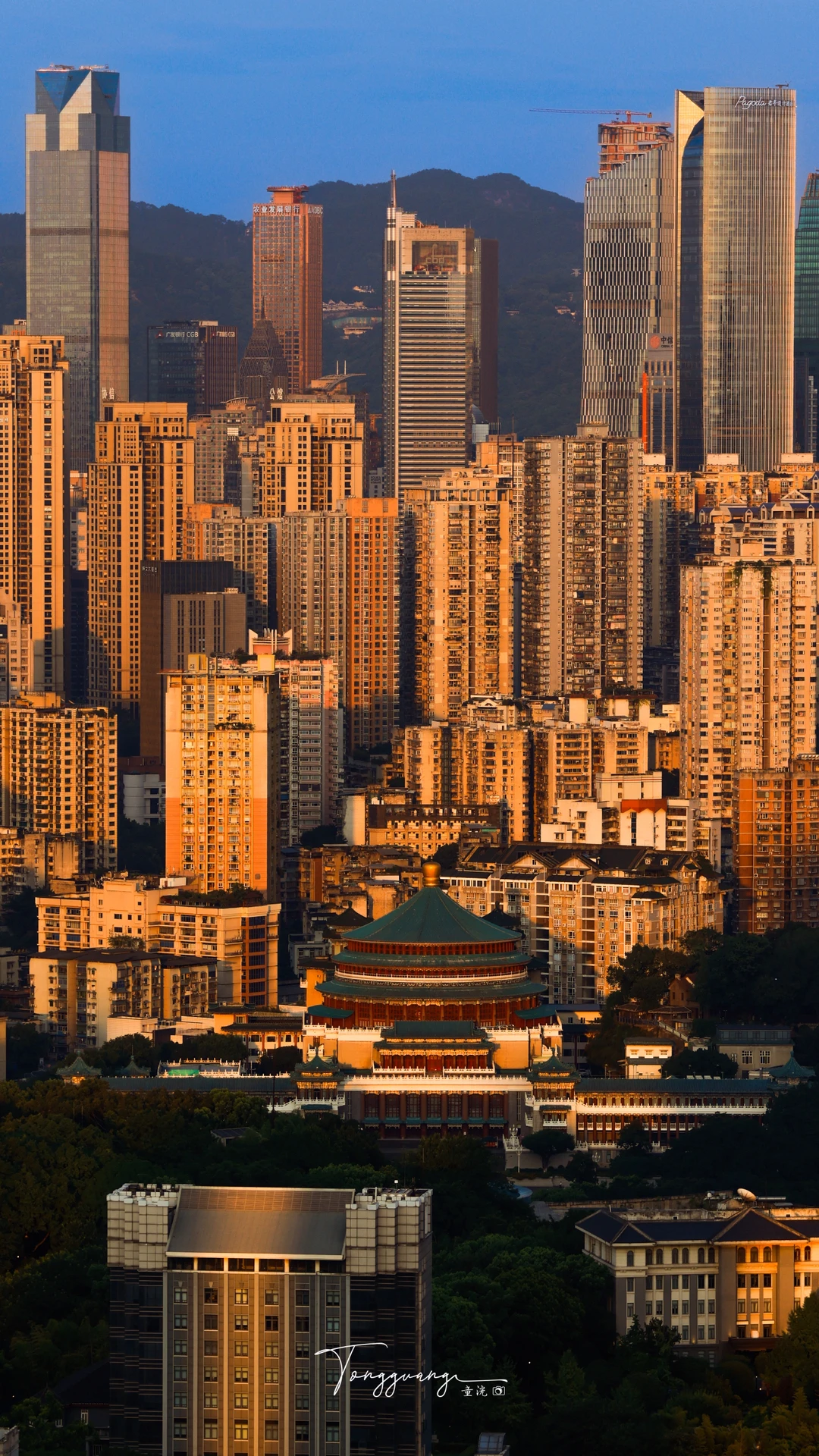 夕阳下山城光影手札🌈‼️