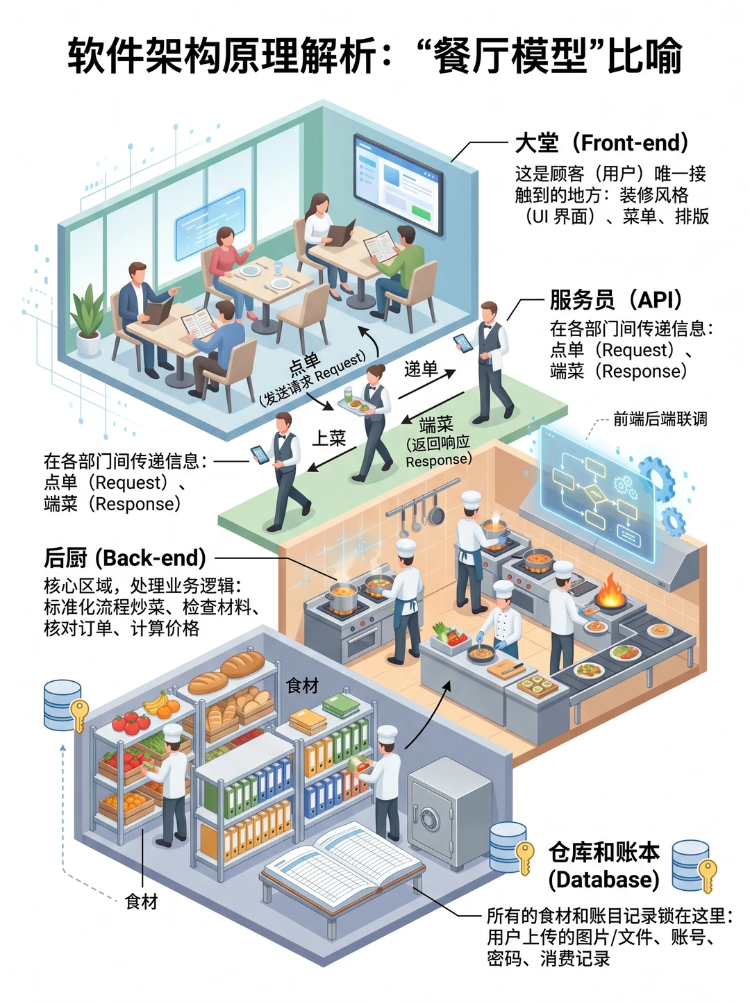 Vibecoding 必学｜普通人秒懂软件架构心法