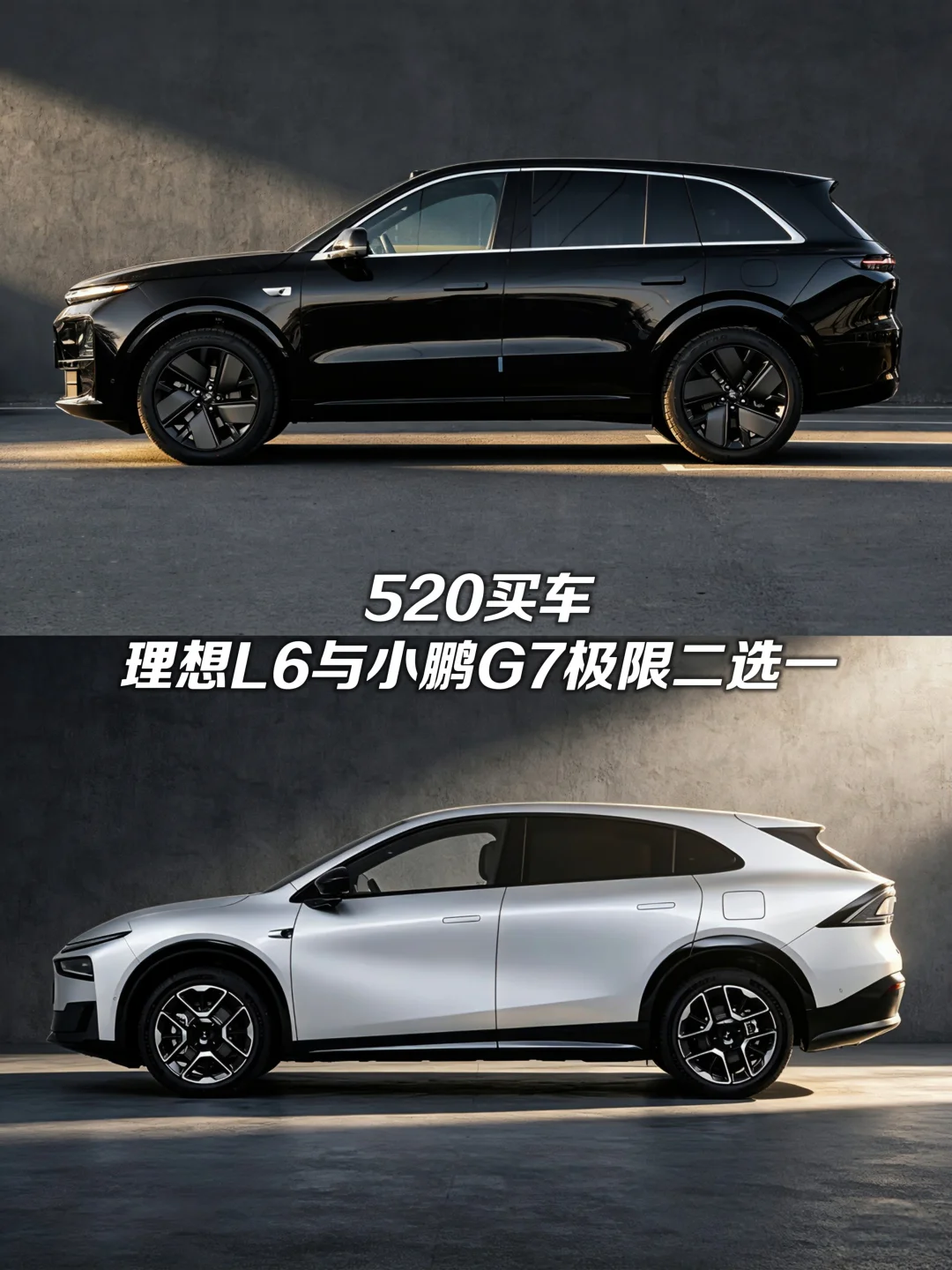 520买车，理想L6与小鹏G7极限二选一！
