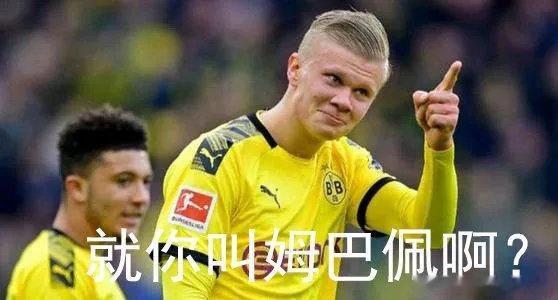 #姆巴佩恐面临天文数字赔偿#

姆巴佩：凭啥哈兰德能到处搞表情包玩梗

哈兰德：哈？ ​