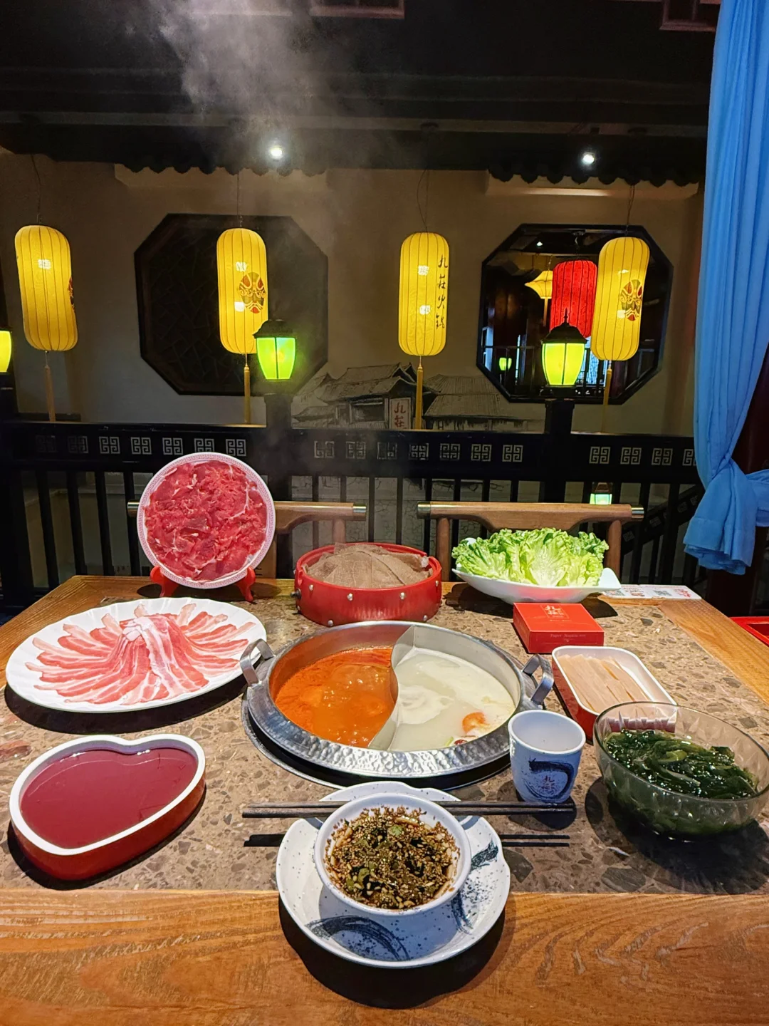 想要谁 请你吃九月份的第一顿火锅
