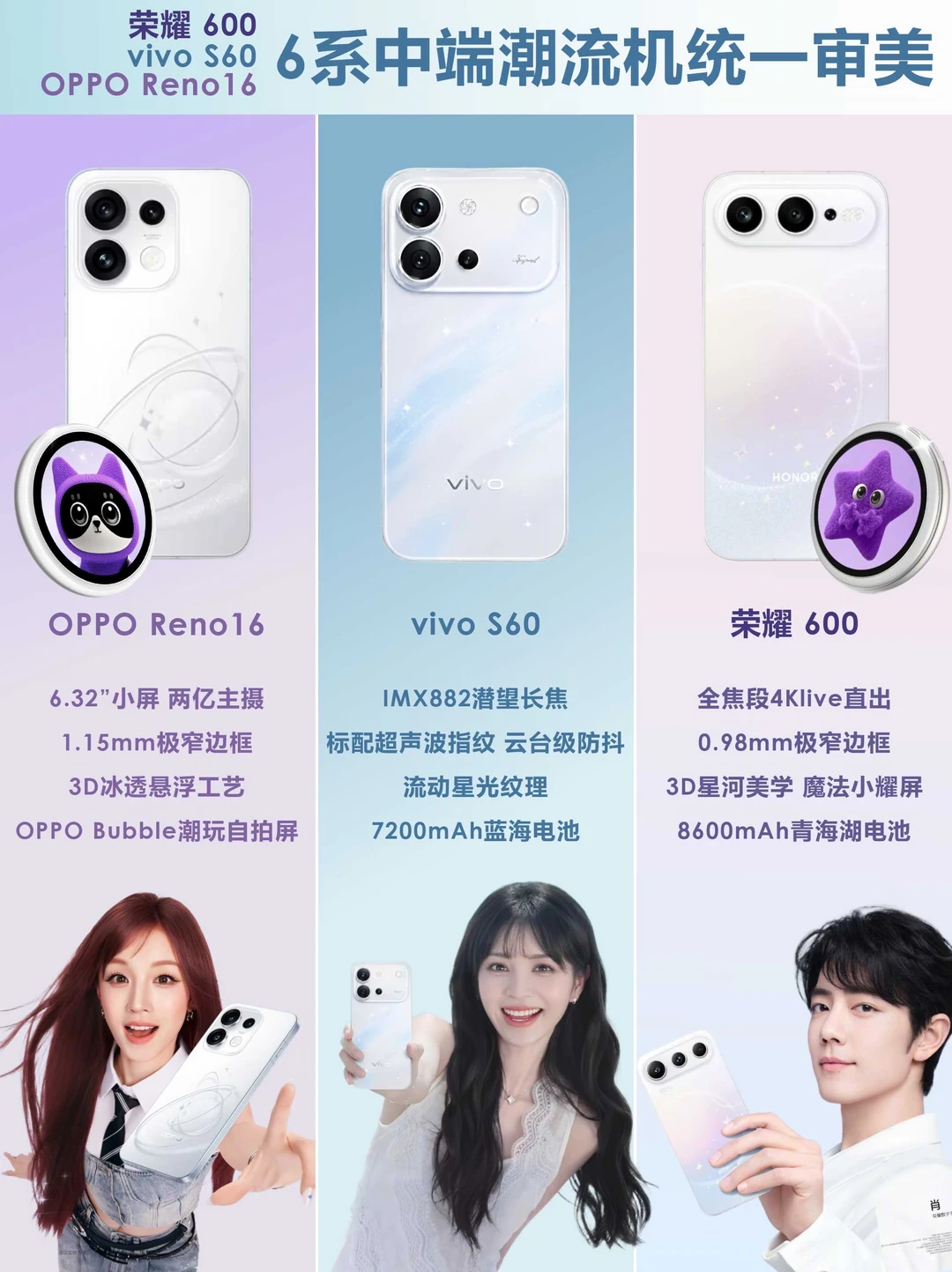 OV耀中端潮流机统一星闪审美🌟✨