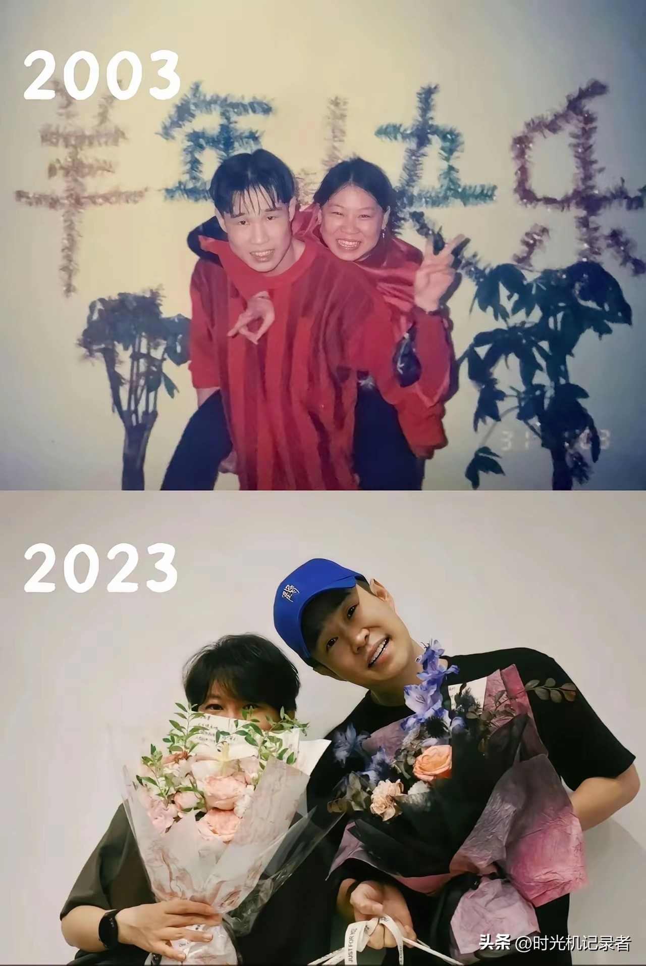 小沈阳又来秀中年夫妻恩爱，20年了，这对夫妻真是把生活过得人人羡慕。
曾经二人转跑场的人，因为赵本山提拔上了春晚，小沈阳一夜爆红，出名后不抛弃原配，一起找资源拍戏，参加活动，两个人都有了名气，这就是夫妻，一起互帮互助。
