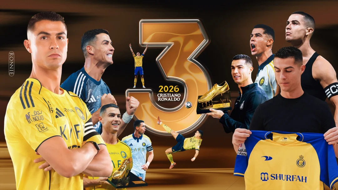 C罗登陆沙特三周年