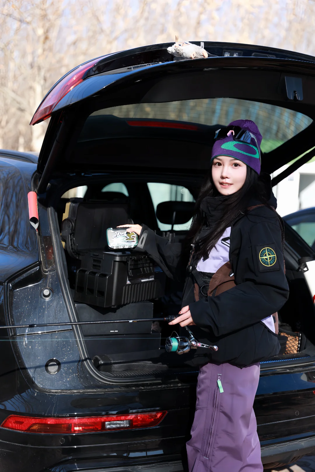 钓鱼🎣如果技术不行 那就穿搭来凑好了😎