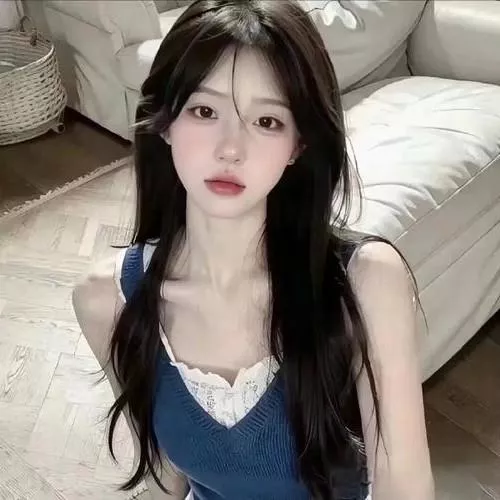 清新蓝调少女，优雅气质满分💙✨