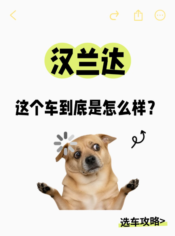 汉兰达真实测评｜七座家用神车值得冲吗❓