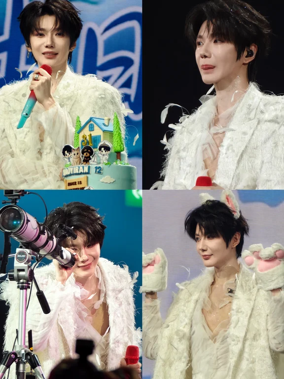 昨晚演唱会超级精彩🤍普宝原图直出就够帅♥️