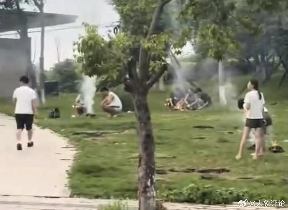 #草坪烧成月球表面露天烧纸引热议#【“草坪被烧成月球表面”：别让缅怀变成对公共空间的伤害丨中听】#一己哀思不该让全城为之买单#中元节到了，该怎样向先人表达情意？

据大风新闻报道，近日，有网友发视频称，四川自贡一小区附近，有不少市民在草坪上烧纸祭祖。视频显示，现场草坪多处疑似因烧纸变成 ​
