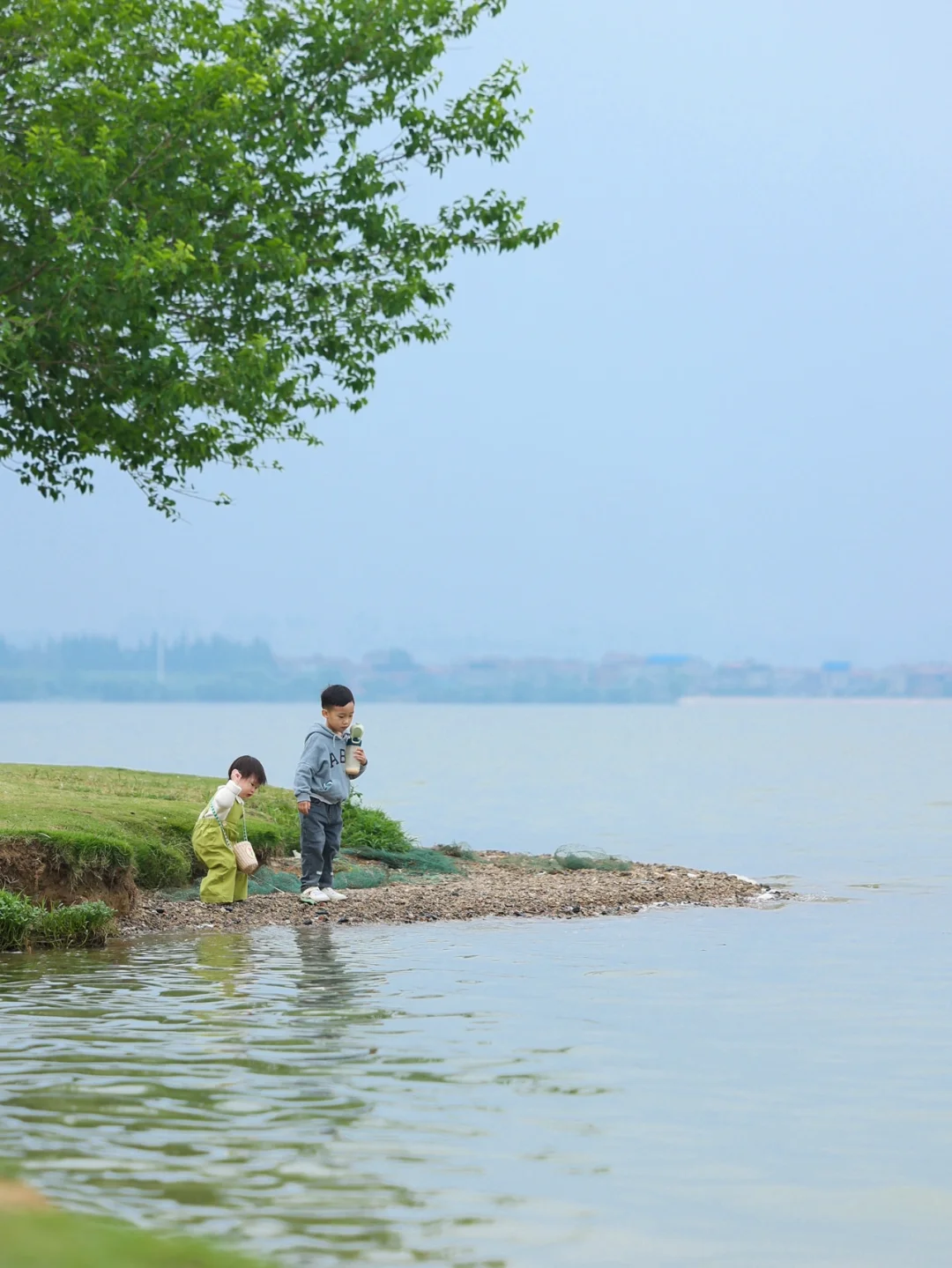 武汉海边露营🏕️适合孩子玩水游泳的宝藏地