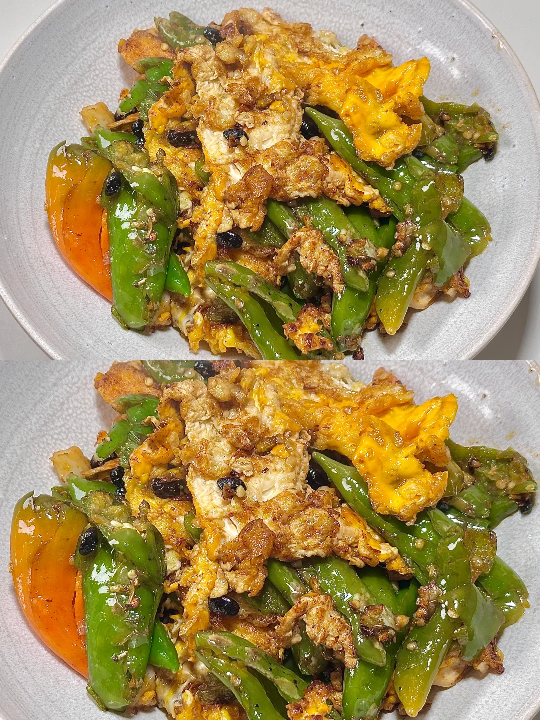 今日下饭菜！两碗饭！