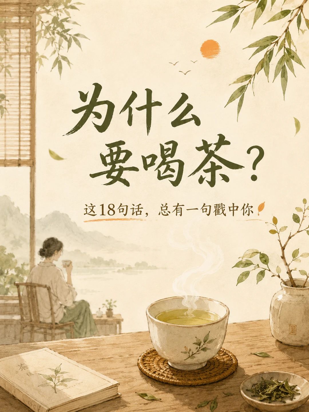 茶生活🍵喝茶是女生最好的提升方式👧