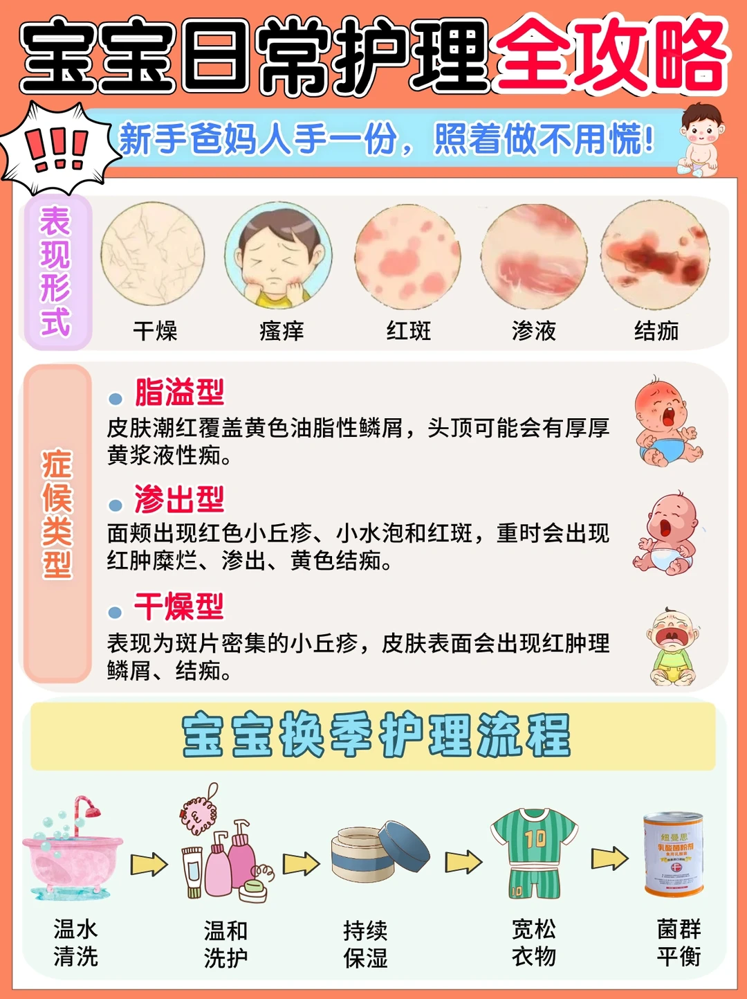 换季宝宝皮肤挑战？！试试这样护理更可靠