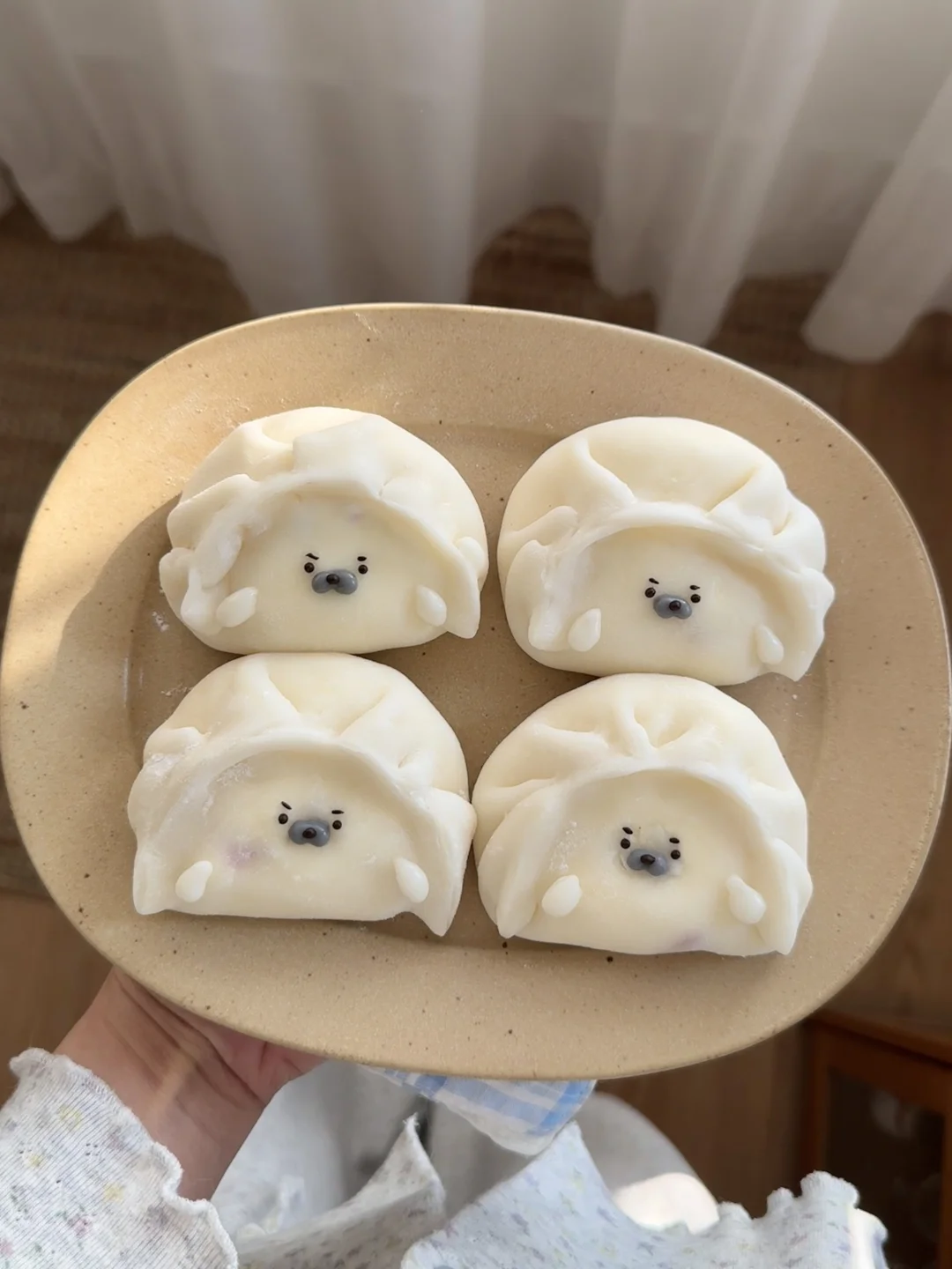 🦭椰香海豹草莓饺子大福