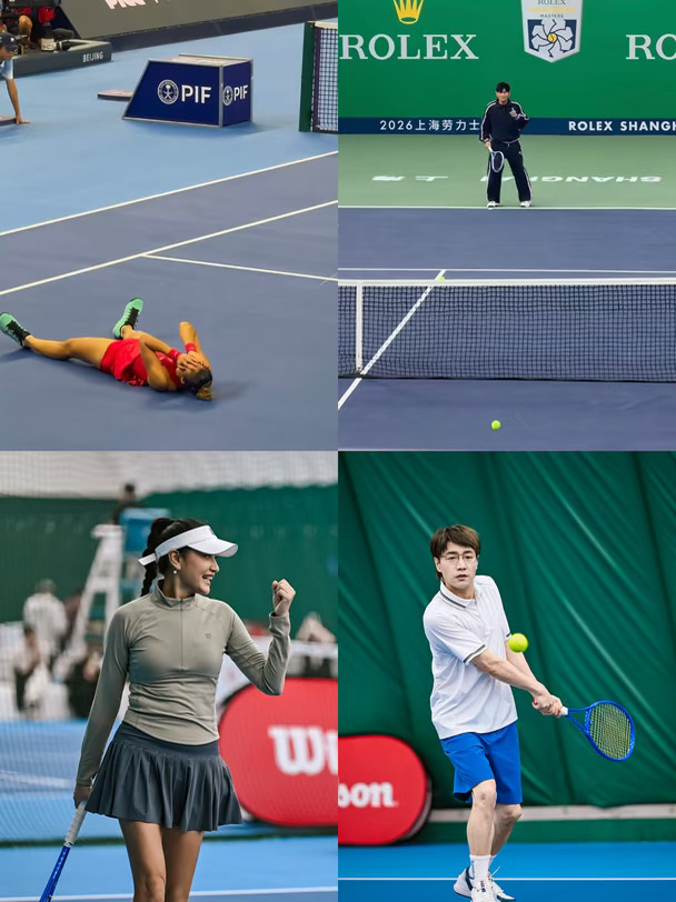 🎾 从看球到打球，网球真的越来越火了！