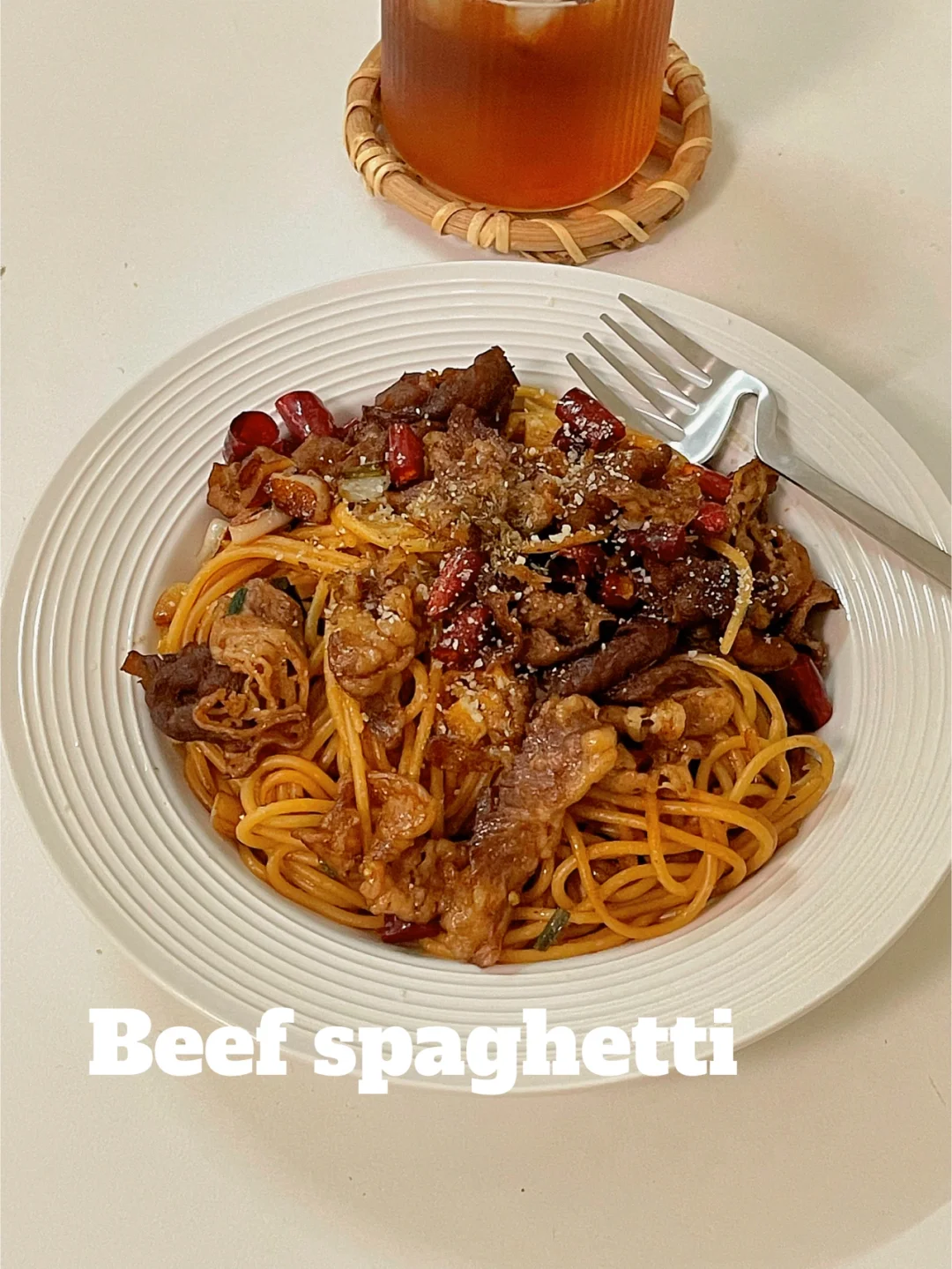 姜食堂同款🍝烤牛肉意面🥩分分钟光盘美味❗️