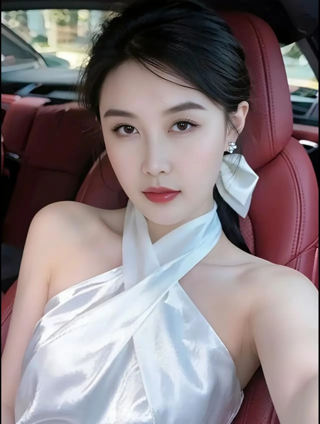 看到这张美女图，谁能不心动呢？如今美女类型可太多啦，有那种长相甜美，笑...