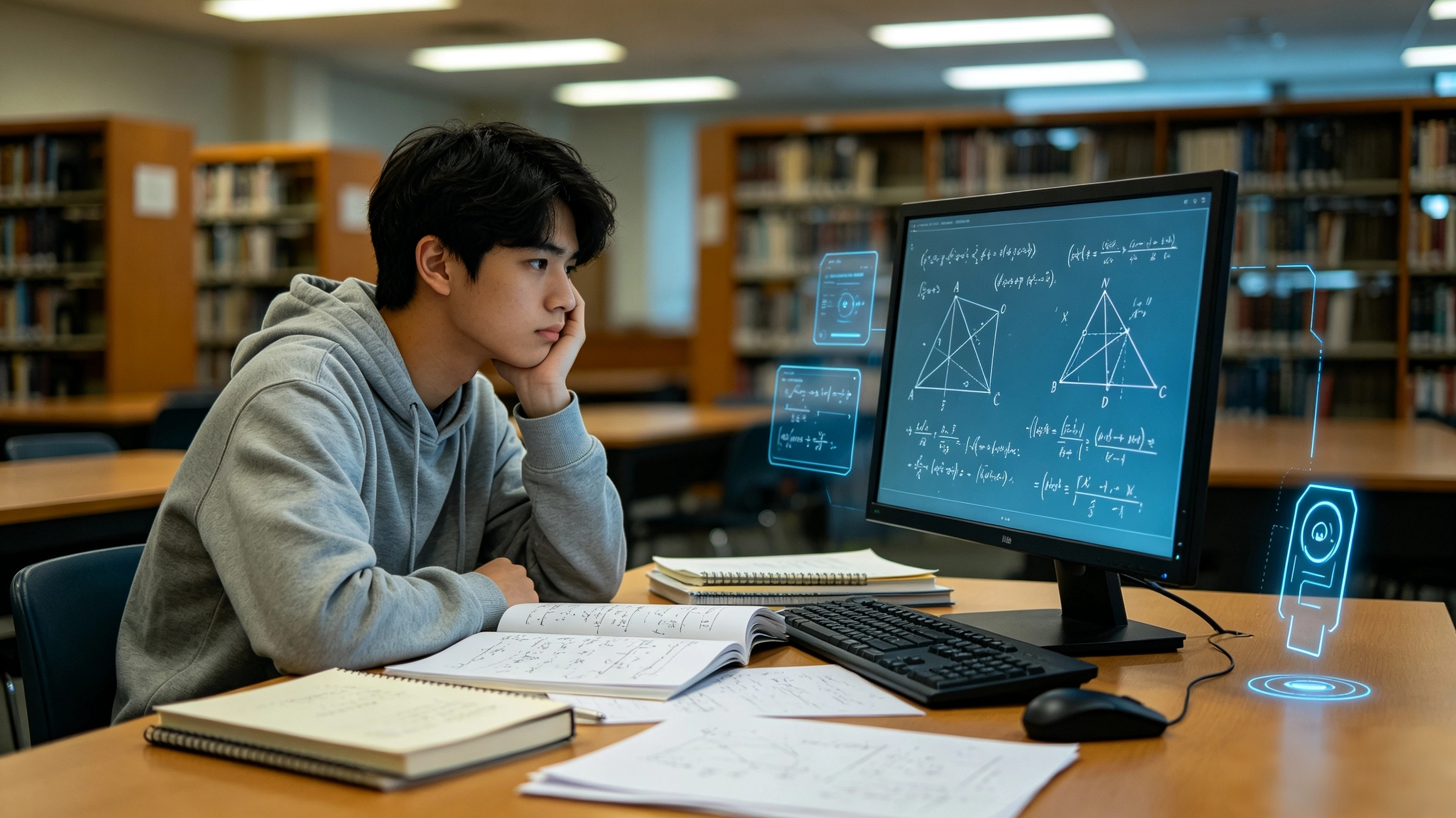 AI批量攻克数学难题，是福音还是危机？学生、老师都要重视
 
AI批量拿下复杂数学难题，有人欢呼解放脑力，有人担忧思维退化，一场关于人工智能的争论正在教育圈持续发酵。如今大模型能力快速迭代，很多高难度竞赛题、复杂证明题，AI能够快速算出答案、推导完整解题步骤，甚至完成复杂数学猜想的辅助推演。不少学生