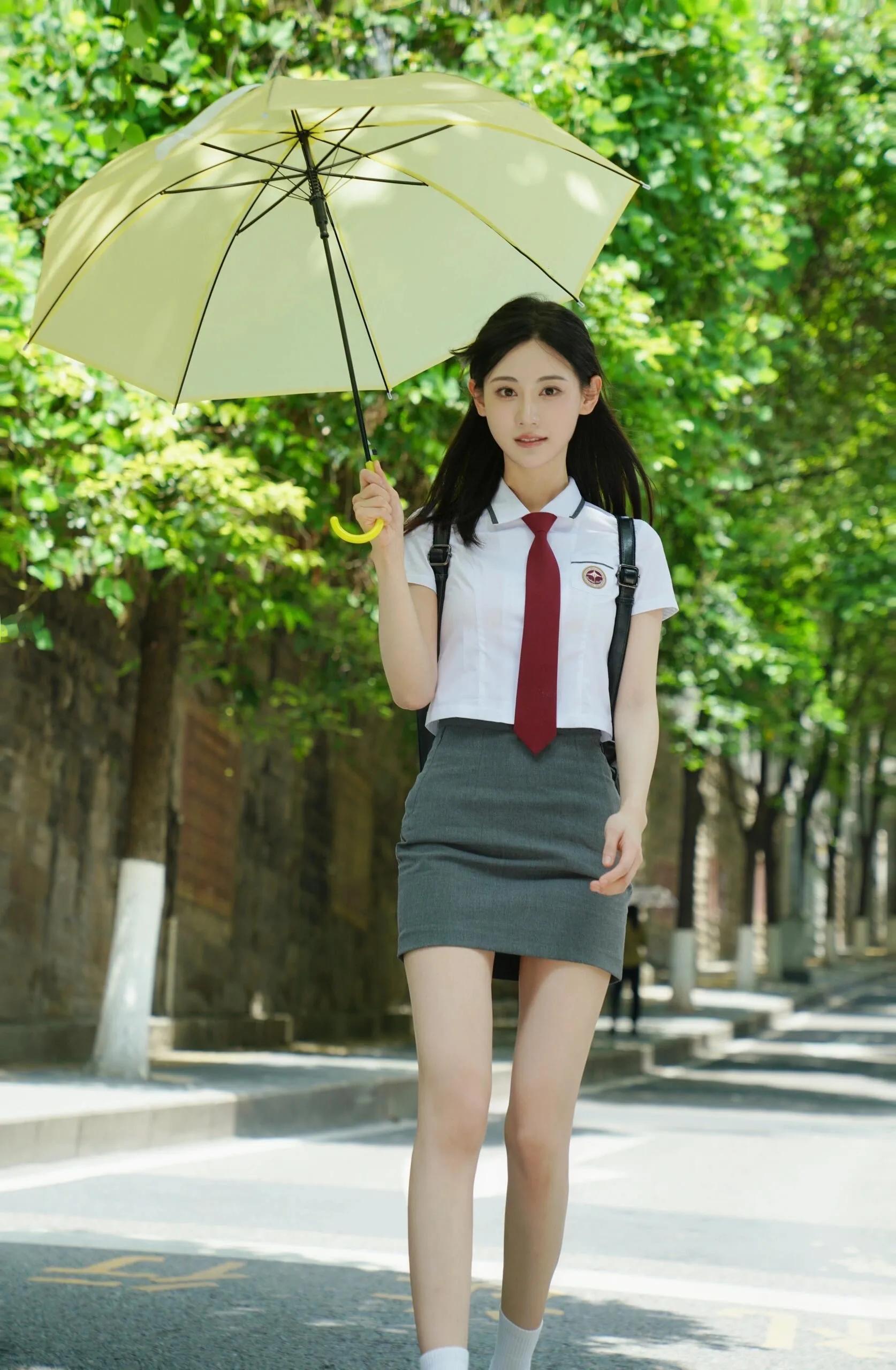 青春美少女，好美啊。