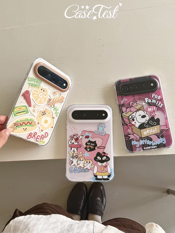 新品*原创可爱涂鸦设计感华为puraxview壳✨