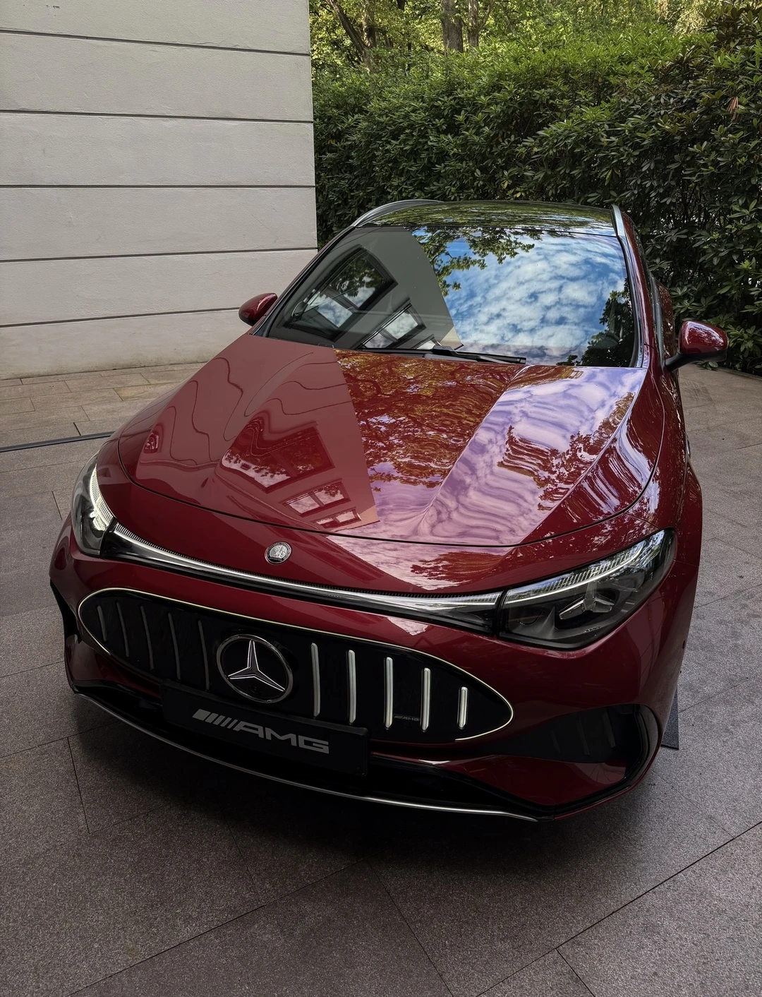 奔驰AMG CLA45S 实拍 这个姿态绝了