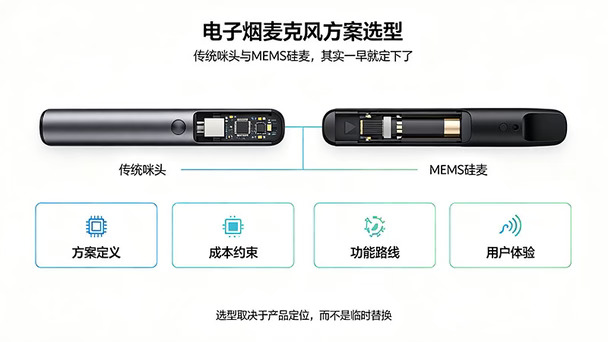 电子烟传统咪头的工作原理与常见问题
