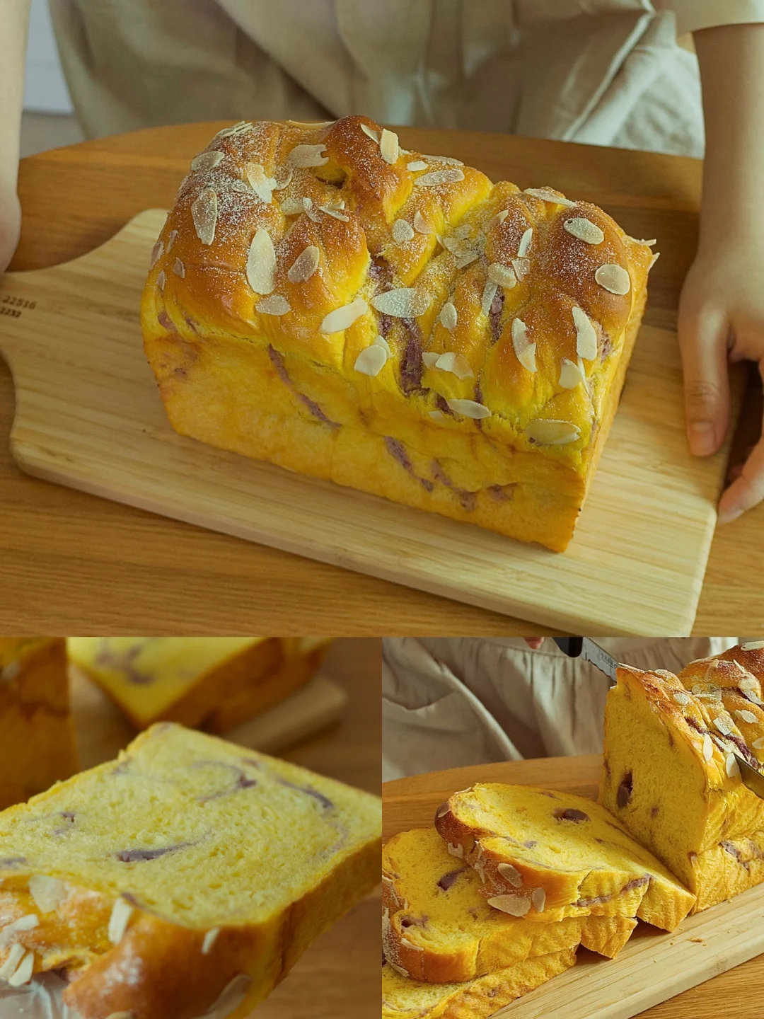 少糖油南瓜芋泥吐司🎃奶香柔软，保姆级教程