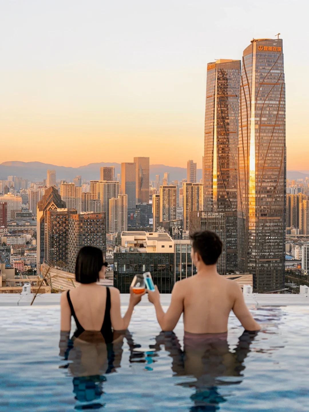 我可以为了这个绝美视野，再来昆明99次‼️