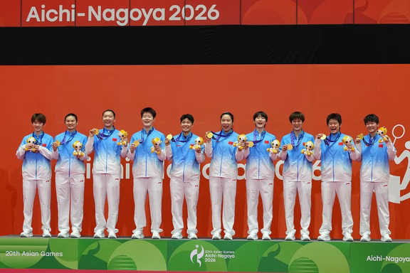 阔别12年 国羽女团再度登顶亚洲之巅