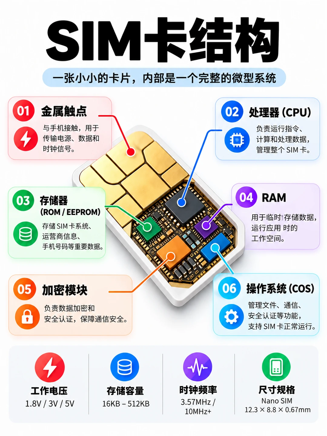 一张小小的 SIM 卡，内部竟然这么复杂！