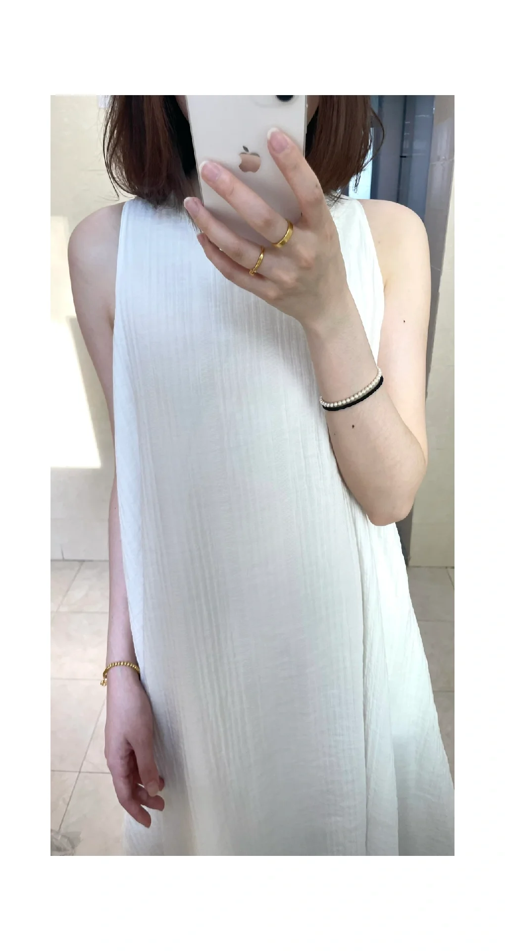 夏日小白裙③
