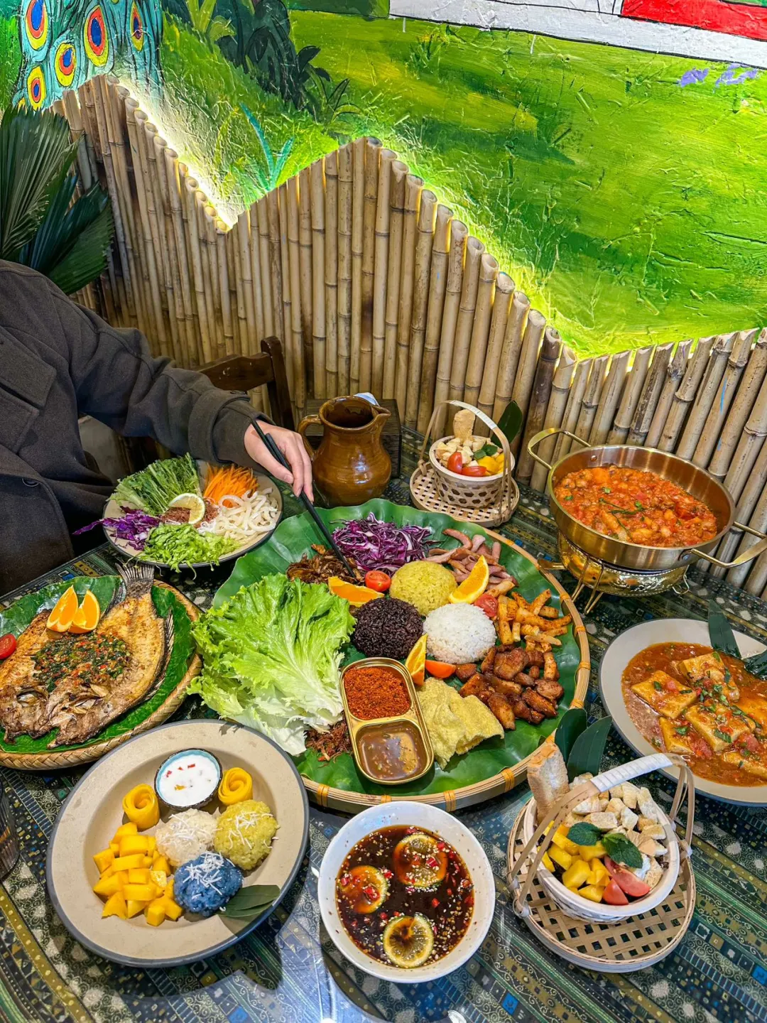 大理古城吃了N次的傣味美食！