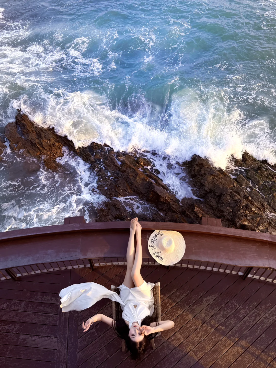 惠州双月湾🌊悬崖礁石酒吧 巴厘岛同款