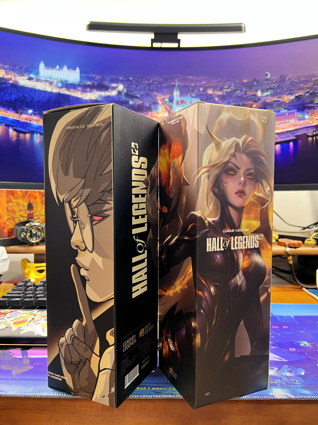 澡子哥的名人堂鼠标垫拿到了！🛀