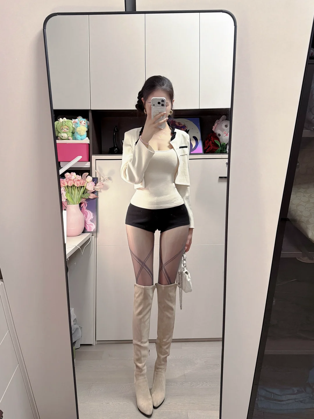 好喜欢我的腿！！