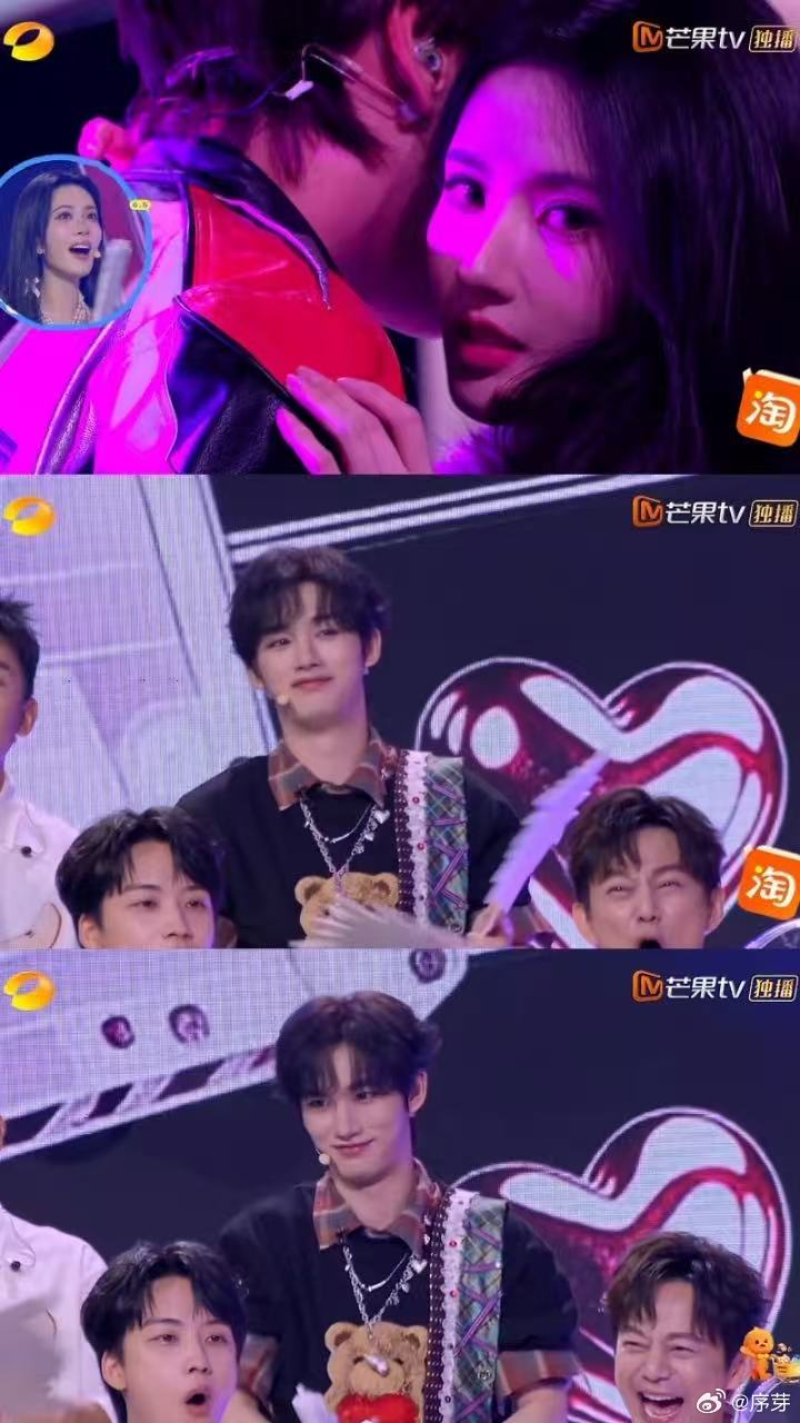 #丁程鑫用脸re了魏哲鸣刘些宁的舞台##你好星期六# 魏哲鸣刘些宁把《I Miss You》的故事感演出来了，台下丁程鑫安安静静看完全程，微表情跟着舞台情节变化，这个现场观众真的太有戏。 ​